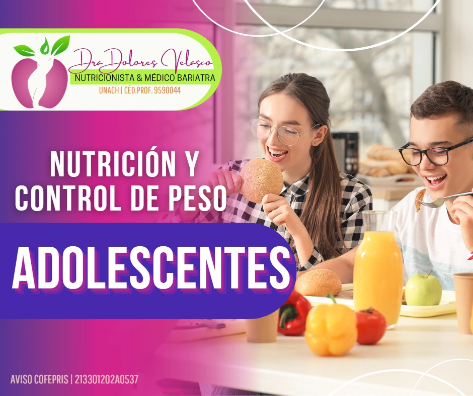 Nutrición y Control de Peso para Adolescentes